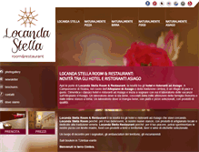 Tablet Screenshot of locandaallastella.com